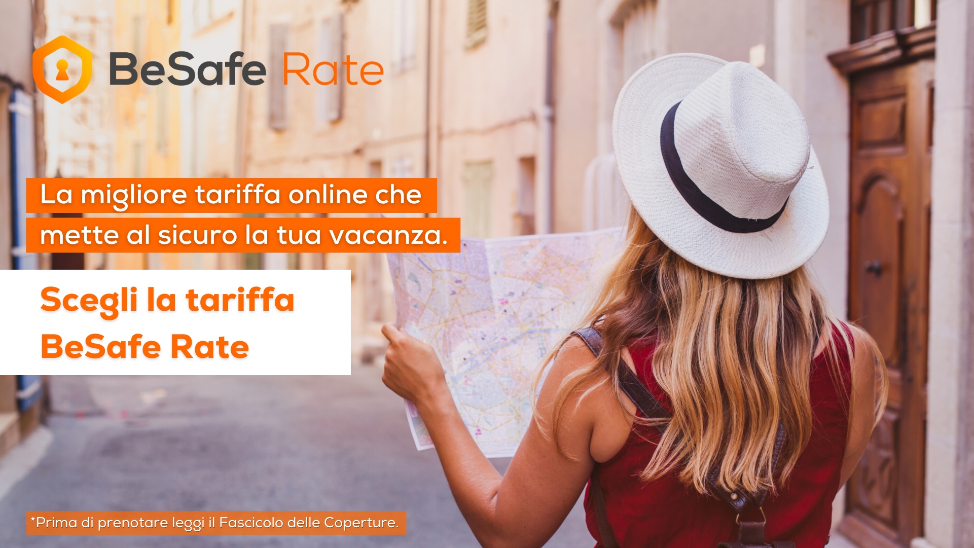 BeSafe Rate: la tariffa prepagata e scontata con Assicurazione inclusa